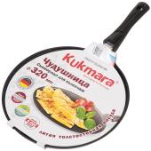 Сковорода Чудушница с антипр покрытием Kukmara Темный мрамор 32 см/335716