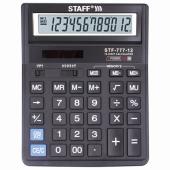 Калькулятор настол. STF-777 12 разр. двойное питание 210х165мм STAFF (250458) 1/1