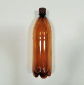 Бутылка 0,5 л коричневая с крышкой 1/100