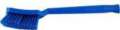 Универсальная ручная щетка со средней ручкой 349*70*50 мягкий ворс 35 мм синяя Schavon