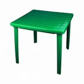 Стол квадратный зеленый (800х800х710) мм