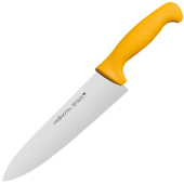 Нож поварской сталь нерж.,пластик;L=34/20 B=4,5см; металлич., цвет в ассорт.