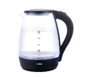Чайник электрический LIRA LR 0105 стекло 1,8л,1,8кВт