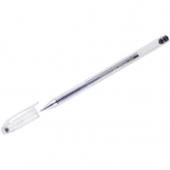 Ручка гелевая с грипом BRAUBERG "Geller", ЧЕРНАЯ, игольчатый узел 0,5 мм,  1411