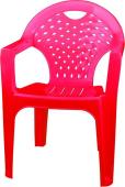 Кресло пластик (красный)/59-0527