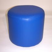 Банкетка Цилиндр\1044 цвет-синий