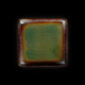 Тарелка квадратная «Corone Verde» 212х212 мм синий+зеленый арт: фк0712