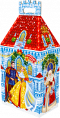 Коробка НГ 2,0 кг Замок большой "Новогодний бал в замке " с анимацией (МГК2234) 1/50