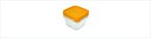Набор контейнеров для продуктов "Унико" (СВЧ) квадрат 0,45л, 0,9л, 1,4л, 2,1л/С220
