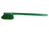 Щетка HACCPER с длинной ручкой, для мытья и оттирки, жесткая, 500 мм, зеленый 4101G/864101G